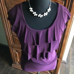 PLUM COLORED TOP‼️👚